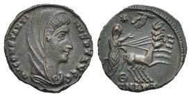 Roman Empire. Divus Constantine I (died 337). Commemorative posthumous issue. Nummus (Bronze, mm 15.20, 1.67 g). Antioch. AD 337-340. DV CONSTANTI NVS...
