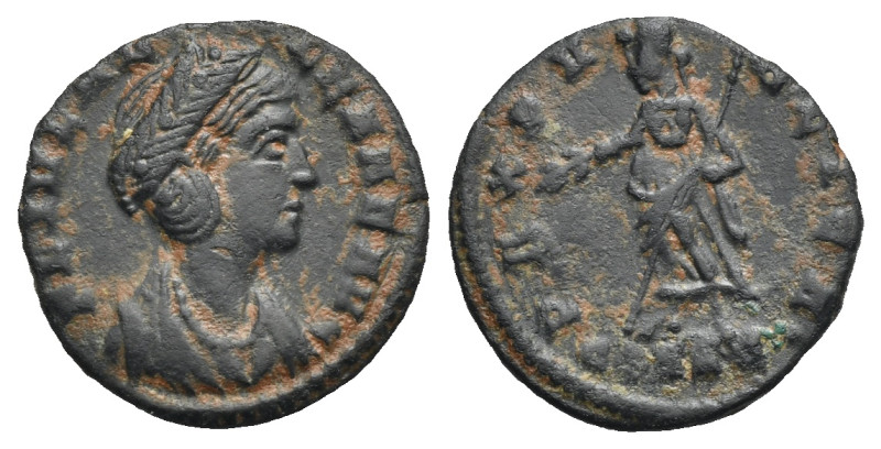 Roman Empire. Helena Augusta, mother of Constantine I. Follis (Bronze, 15.40 mm,...