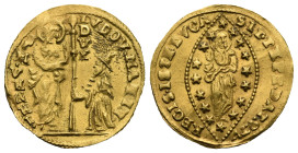 Italy. Venezia (The Serenissima). Ludovico Manin, doge CXX, 1789-1797. Zecchino (Gold, 21.56 mm, 3.49 g). LVDOV MANIN - S M VENET, St. Mark standing r...