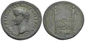 Study Forgeries. Tiberius "Paduan" medal after Giovanni da Cavino (Bronze, 35.82 mm, 21.45 g). TI CAESAR AVGVSTI F IMPERATOR V, Bare head left. Rev. R...