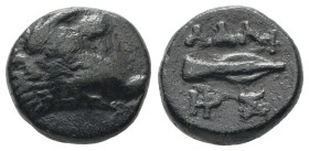 Kings of Thrace, Adaios. AE. 3.08 g. - 14.04 mm. Circa 255-245 BC.