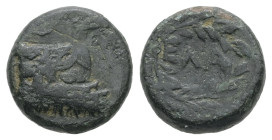 Thrace, Elaious. AE. 1.88 g. - 11.07 mm. Circa 4th-3rd centuries BC.