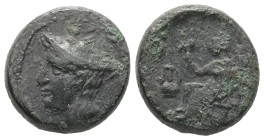Thrace, Sestos. AE. 4.34 g. - 15.60 mm. Circa 300 BC.