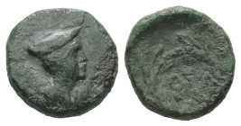 Thrace, Lysimacheia. AE. 1.26 g. - 10.94 mm. ca. 3rd-2nd centuries BC.