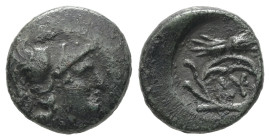 Thrace, Lysimacheia. AE. 1.45 g - 11.93 mm. Circa 3rd-2nd centuries BC.