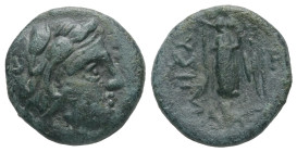 Thrace, Lysimacheia. AE. 3.22 g. - 15.71 mm. Circa 309-220 BC.