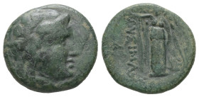 Thrace, Lysimacheia. AE. 3.53 g. - 16.90 mm. Circa 309-220 BC.