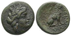 Thrace, Lysimacheia. AE. 5.81 g. - 19.68 mm. Circa 309-220 BC.