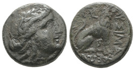 Thrace, Lysimacheia. AE. 5.84 g. - 17.13 mm. Circa 309-220 BC.