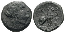 Thrace, Lysimacheia. AE. 6.08 g. - 19.39 mm. Circa 309-220 BC.