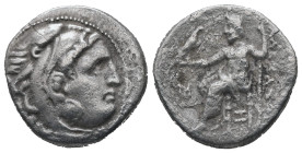 Kings of Macedon, Alexander III "the Great", 336-323 BC. AR Drachm, 3.83 g. - 18.00 mm. Abydos.