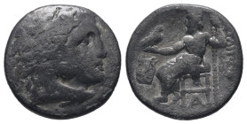 Kings of Macedon, Alexander III 'the Great', 336-323 BC. AR Drachm, 3.90 g. - 16.95 mm.