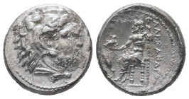 Kings of Macedon, Alexander III 'the Great', 336-323 BC. AR Drachm, 4.10 g. - 16.73 mm.