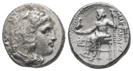 Kings of Macedon, Alexander III 'the Great', 336-323 BC. AR Drachm, 4.27 g. - 16.60 mm.