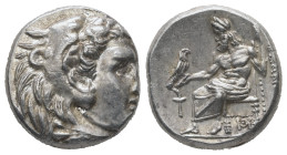 Kings of Macedon, Alexander III 'the Great', 336-323 BC. AR Drachm, 4.29 g. - 15.70 mm.