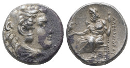 Kings of Macedon, Alexander III 'the Great', 336-323 BC. AR Drachm, 4.31 g. - 16.09 mm.