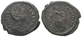 Aelia Flaccilla, AD.379-386/8. AE, Follis. 6.09 g. - 24.68 mm. Constantinopolis.