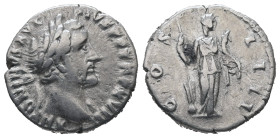 Antoninus Pius, AD.138-161. AR Denarius. 3.34 g. - 17.73 mm. Rome.