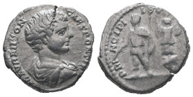 Caracalla, AD.197-217. AR Denarius. 2.77 g. - 17.76 mm. Rome.