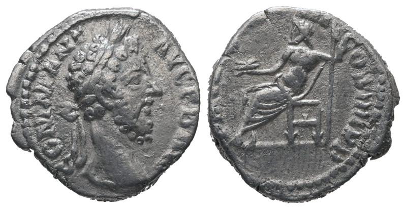 Commodus, AD.177-192. AR Denarius. 2.87 g. - 17.39 mm. Rome.