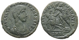Constantius Gallus, Caesar, AD.351-354. AE, Follis. 5.53 g. - 23.04 mm. Kyzikos, 5th. officina.