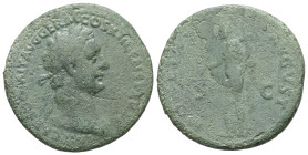 Domitian, AD.81-96. AE, As. 9.74 g. - 28.16 mm. Rome.