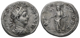Elagabalus, AD.218-222. AR Antoninianus. 4.31 g. - 21.66 mm. Rome.