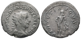 Gordian III. AD.238-244. AR Antoninianus. 3.00 g. - 22.66 mm. Rome.