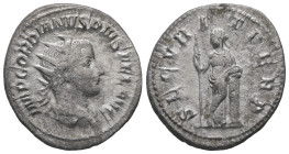 Gordian III. AD.238-244. AR Antoninianus. 3.52 g. - 23.89 mm. Rome.