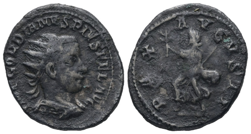 Gordian III. AD.238-244. AR Antoninianus. 5.17 g. - 23.46 mm. Antioch.
Obv.: IMP...