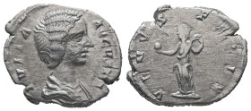 Julia Domna, AD.193-217. AR Denarius. 3.00 g. - 20.61 mm. Rome.