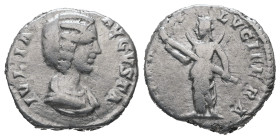 Julia Domna, AD.193-217. AR Denarius. 3.21 g. - 17.32 mm. Rome.