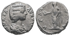 Julia Domna, AD.193-217. AR Denarius. 4.11 g. - 16.07 mm. Rome.