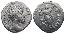 Marcus Aurelius, AD.161-180. AR Denarius. 2.45 g. - 16.79 mm. Rome.