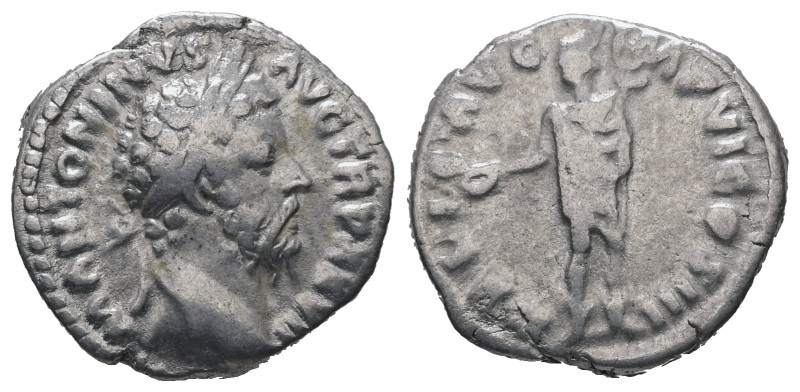 Marcus Aurelius, AD.161-180. AR Denarius. 3.00 g. - 18.17 mm. Rome.