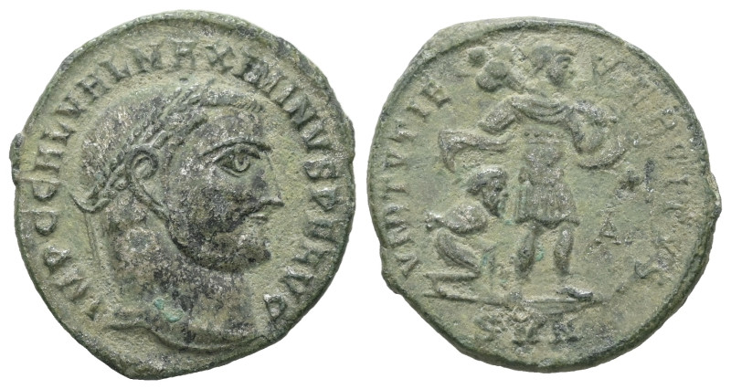 Maximinus II. AD.310-313. AE, Follis. 3.64 g. - 20.59 mm. Antioch.