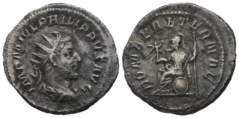 Philip I. AD.244-249. AR Antoninianus. 4.00 g. - 24.40 mm. Rome.