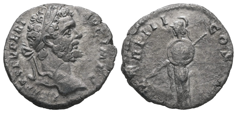Septimius Severus, AD. 193-211. AR Denarius. 2.07 g. - 18.46 mm. Rome.