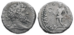 Septimius Severus, AD.193-211. AR Denarius. 3.24 g. - 16.11 mm. Rome.
Obv.: L SEPT SEV PERT AVG IMP X. Head of Septimius Severus, laureate, right.
Rev...