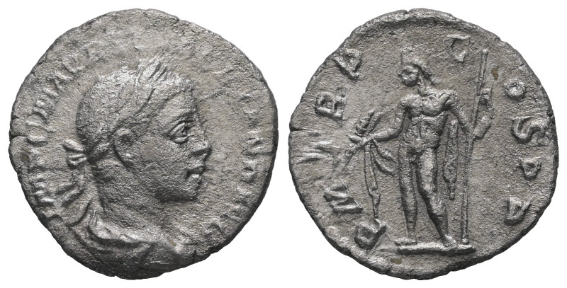 Severus Alexander, AD. 222-235. AR Denarius. 1.77 g. - 18.00 mm. Rome.