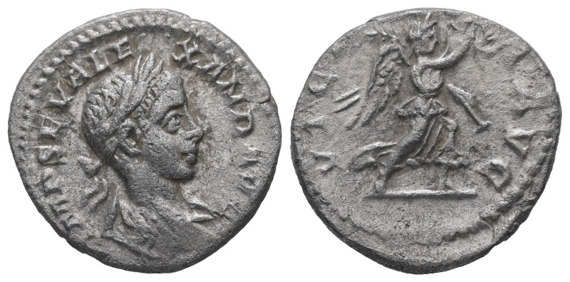 Severus Alexander, AD.222-235. AR Denarius. 2.15 g. - 19.02 mm. Rome.