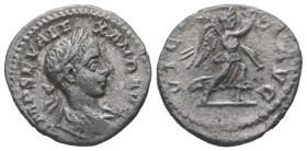 Severus Alexander, AD.222-235. AR Denarius. 2.15 g. - 19.02 mm. Rome.
