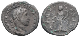 Severus Alexander, AD.222-235. AR Denarius. 2.65 g. - 19.60 mm. Rome.