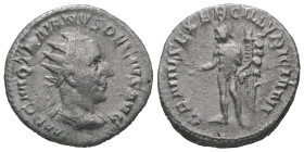 Trajan Decius, AD.249-251. AR Antoninianus. 4.34 g. - 21.03 mm. Rome.