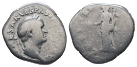 Vespasian, AD.69-79. AR Denarius. 2.85 g. - 18.44 mm. Rome.