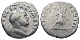 Vespasian, AD.69-79. AR Denarius. 2.87 g. - 18.55 mm. Rome.