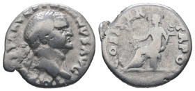 Vespasian, AD.69-79. AR Denarius. 3.00 g. - 19.53 mm. Rome.