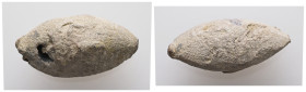 PB Greek sling bullet, 27.67 g. - 31.51 mm. ca.4th-3rd centuries BC.