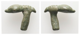 Roman, bronze arm piece. 3.14 g. - 15.79 mm.