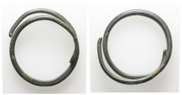 Roman, bronze bracelet. ca.1st-4th centuries AD. 13.43 g. - 46.68 mm.